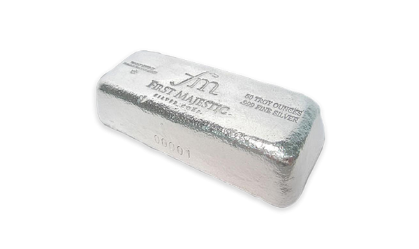 50 oz Silver Bar