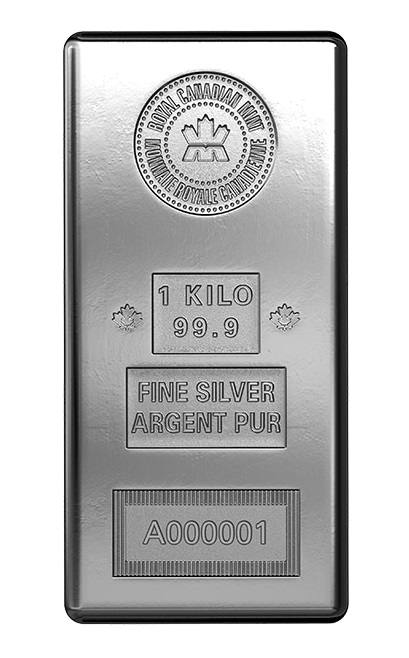 1 Kilo RCM Silver Bar